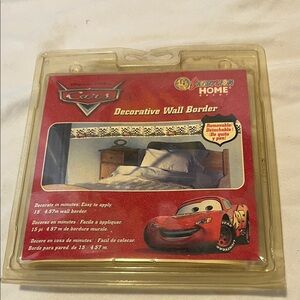 NEW Disney Pixar Cars 5" x 15' Decorative Wall Border 2006 Sandylion Home Decor